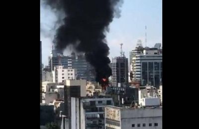 Incendio en un edificio del PAMI (y, otra vez, las suspicacias en Twitter...)