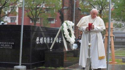 El papa Francisco, contra las armas nucleares: 