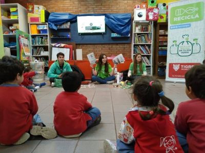 El programa �Recicl� capacit� a m�s de 1.800 alumnos de escuelas de Tigre