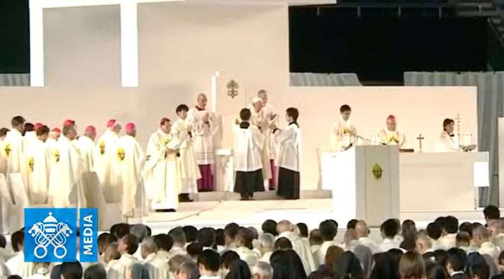 Homila del Papa Francisco en la Misa en el Tokio Dome de Japn