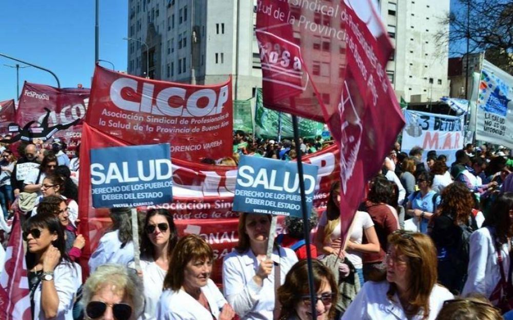 Crisis en la salud pblica: mdicos bonaerenses preparan una jornada de protesta contra Vidal 