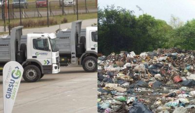 Contra las normas vigentes, camiones llenos de basura circular�an por las calles palpale�as