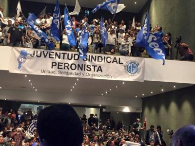 La Juventud Sindical Peronista de la CGT convoc� a la fiesta de la militancia