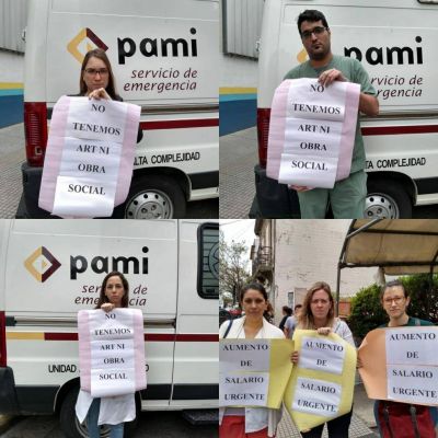 M�dicos residentes de Pami est�n en negro y cobran 45 pesos la hora 