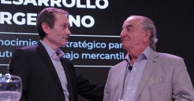 En modo articulador pol�tico gremial, Beliz inaugur� un centro de capacitaci�n con Cavalieri