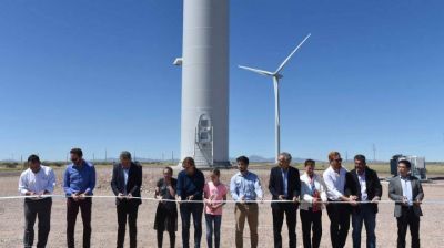 Se inaugur� un nuevo parque e�lico en Bah�a Blanca