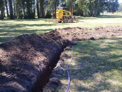 Las Flores: avanza la renovaci�n de la parte el�ctrica del centro recreativo municipal