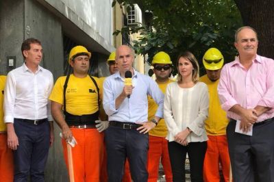 Larreta premia a las veredas con un ministerio