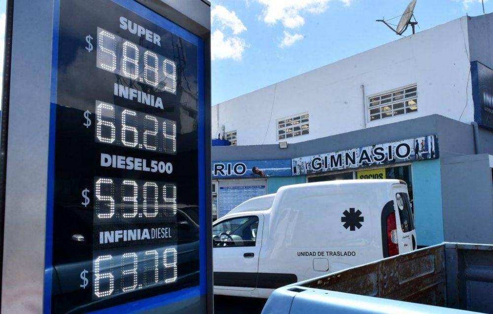 La nafta sper ya se vende a casi 60 pesos en Mar del Plata