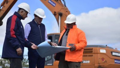 A la espera de las definiciones de Kicillof, Garro busca continuar con las obras en la ciudad
