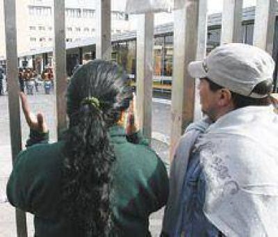 Reuni�n sin rejas de por medio