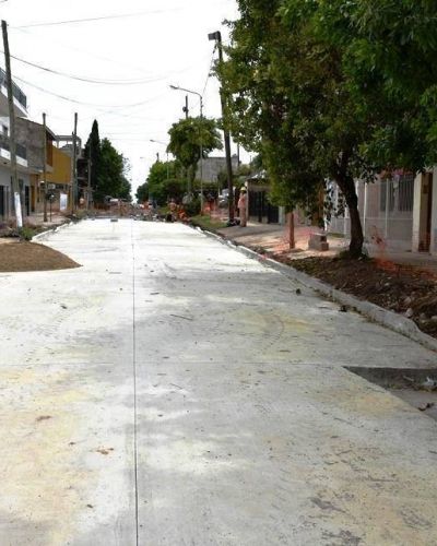 Obras en Parque San Mart�n