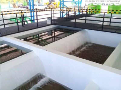 Agua Potable finalizo exitosamente una nueva planta potabilizadora en Los Morados