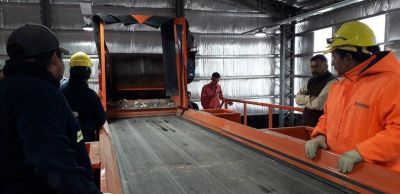 Recorrer�n la planta de separaci�n y transferencia de residuos