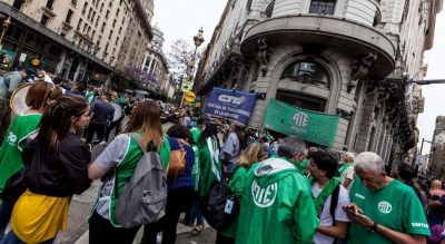 ATE march� a Modernizaci�n para rechazar decreto que blinda a funcionarios de Macri y UPCN en el Estado