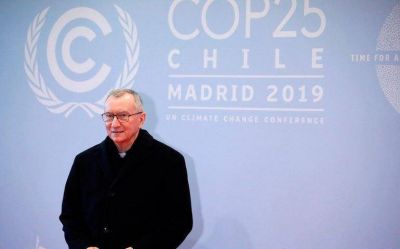 El secretario de Estado del Vaticano dice que �el papa Francisco cree en la COP25�