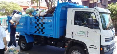 La recolecci�n de reciclables se expande a m�s barrios de San Mart�n