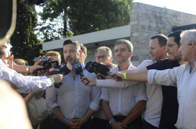 Los intendentes, m�s que satisfechos con el gesto de Kicillof