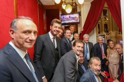 Nardini presente en la asunci�n del presidente Fern�ndez