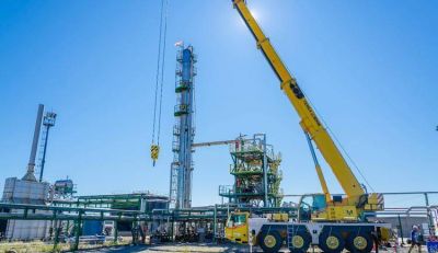 RefiPampa ya opera con un 50 por ciento m�s de capacidad de refinaci�n