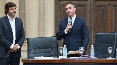 En su jura Ach�val anunci� medidas contra el hambre