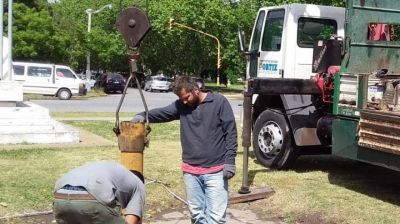 Repararon el pozo 12 y se empieza a normalizar el suministro de agua en la zona c�ntrica