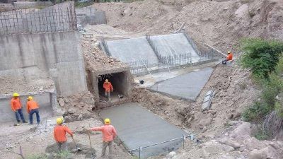 Avanza la obra del desarenador en Andalgal�