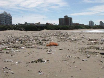 M�s del 80% de los residuos encontrados en las playas bonaerenses son pl�sticos