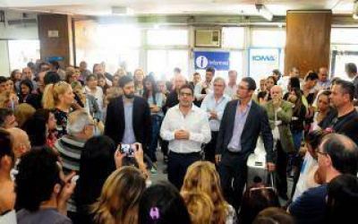 Asumi� el nuevo titular del IOMA, Homero Giles