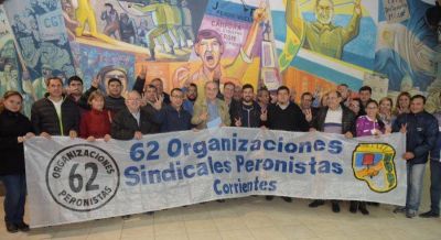 Las 62 Organizaciones Peronistas piden imprimir en Corrientes el rumbo nacional