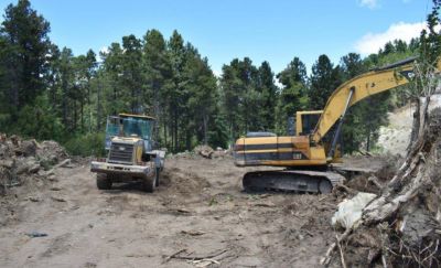 Comenzaron tareas de saneamiento y mejoras del basurero municipal