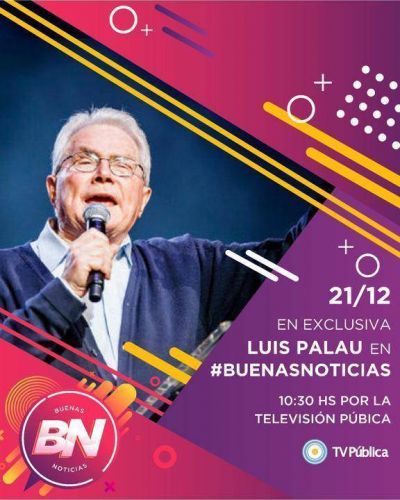Este s�bado Luis Palau en 
