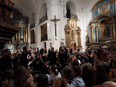Cristianos y jud�os comparten un concierto de Navidad y Januc�