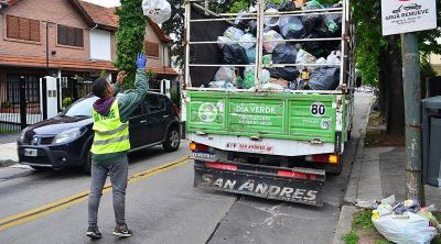 Servicios de recolecci�n y d�a verde