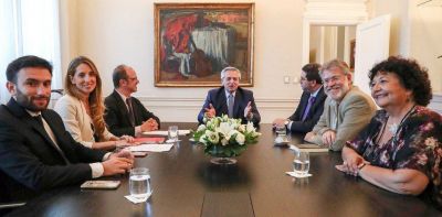 Nace un nuevo relato: Alberto Fern�ndez busca acomodarse a una realidad de emergencia