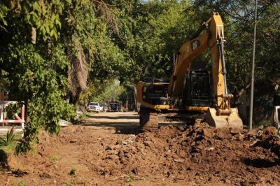 Avanzan las obras en San Miguel