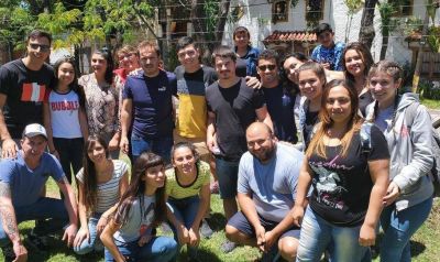 El Intendente Abella cerr� el a�o con su equipo de j�venes
