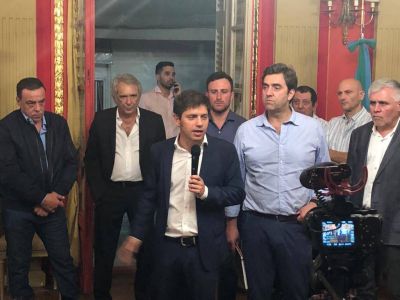 El intendente Boto estuvo junto al gobernador de la provincia