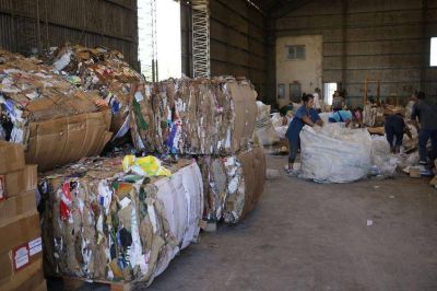 En Navidad se juntaron 6.000 kilos de materiales para reciclar