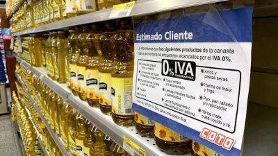 El mi�rcoles vence la eliminaci�n del IVA para los alimentos de la canasta b�sica y el Gobierno negocia alternativas para evitar que se disparen los precios