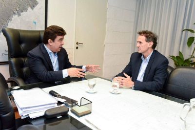 Fernando Espinoza y Gabriel Katopodis se reunieron para hablar del plan de desarrollo estrat�gico de obras para La Matanza