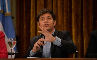 Kicillof re�ne a intendentes de Cambiemos para explicarles los riesgos de no tener ley impositiva 