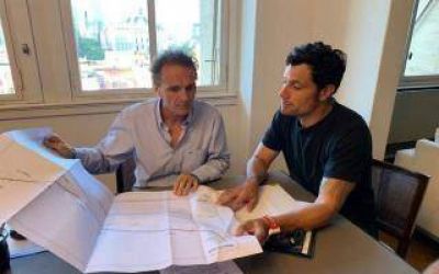Ministro de Obras P�blicas se reuni� con 4 intendentes bonaerenses