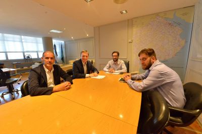 Fernando Gray se reuni� con el Ministro de Infraestructura de la Provincia