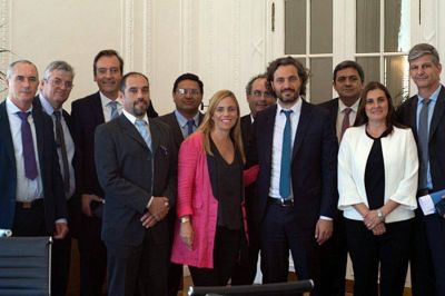 Intendentes peronistas de Rio Negro se reuni� con Santiago Cafiero