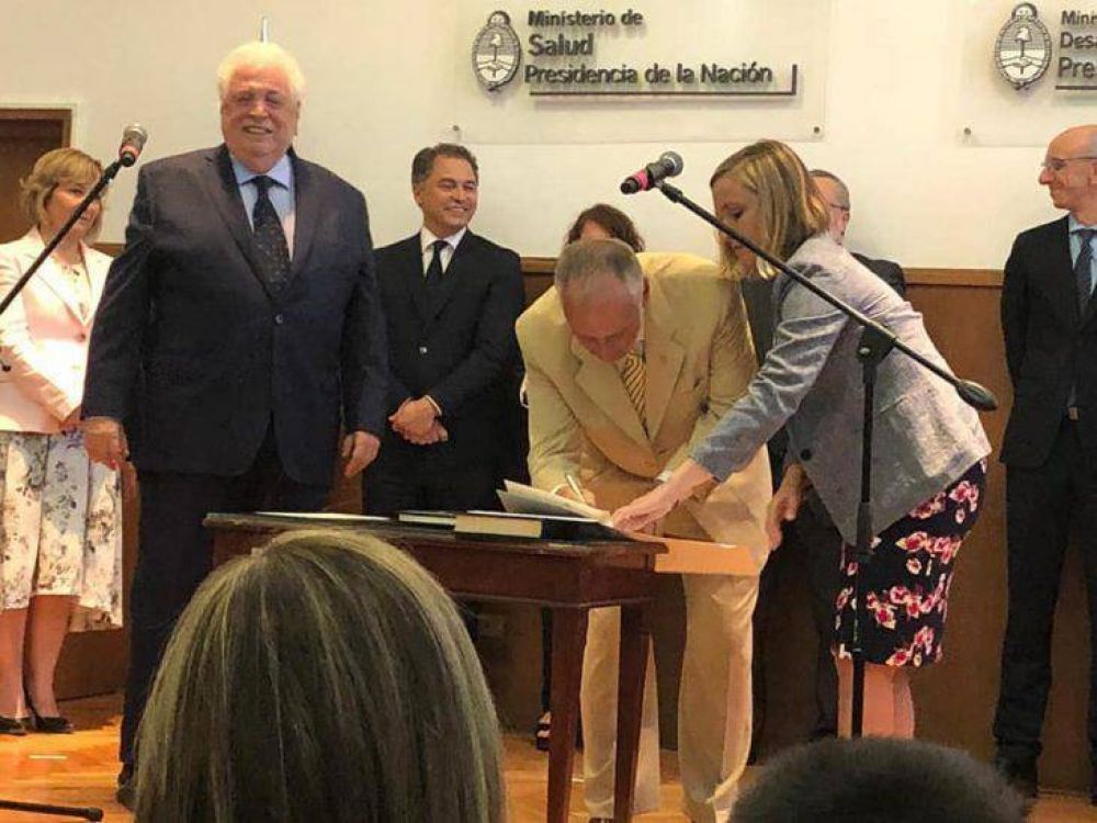 Jos� Guccione asumi� como subsecretario de Articulaci�n Federal del ministerio de Salud de la Naci�n