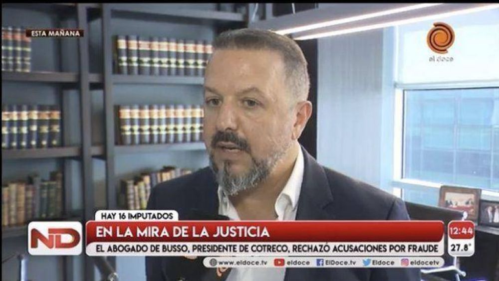 La defensa de Busso niega deuda de $1.000 millones con Afip