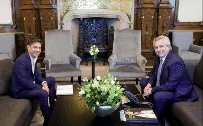 Previo al tratamiento de la Ley Impositiva, Fern�ndez recibi� a Kicillof en Casa Rosada 