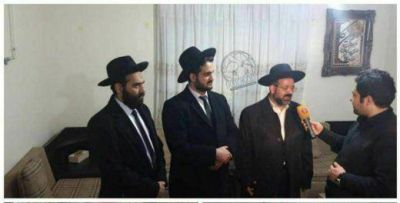 Tres rabinos de la comunidad jud�a de Ir�n expresaron sus condolencias en la casa de la familia de Soleimani