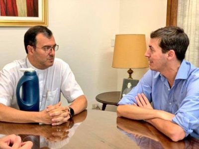 Bordaisco se reuni� con el obispo Mestre